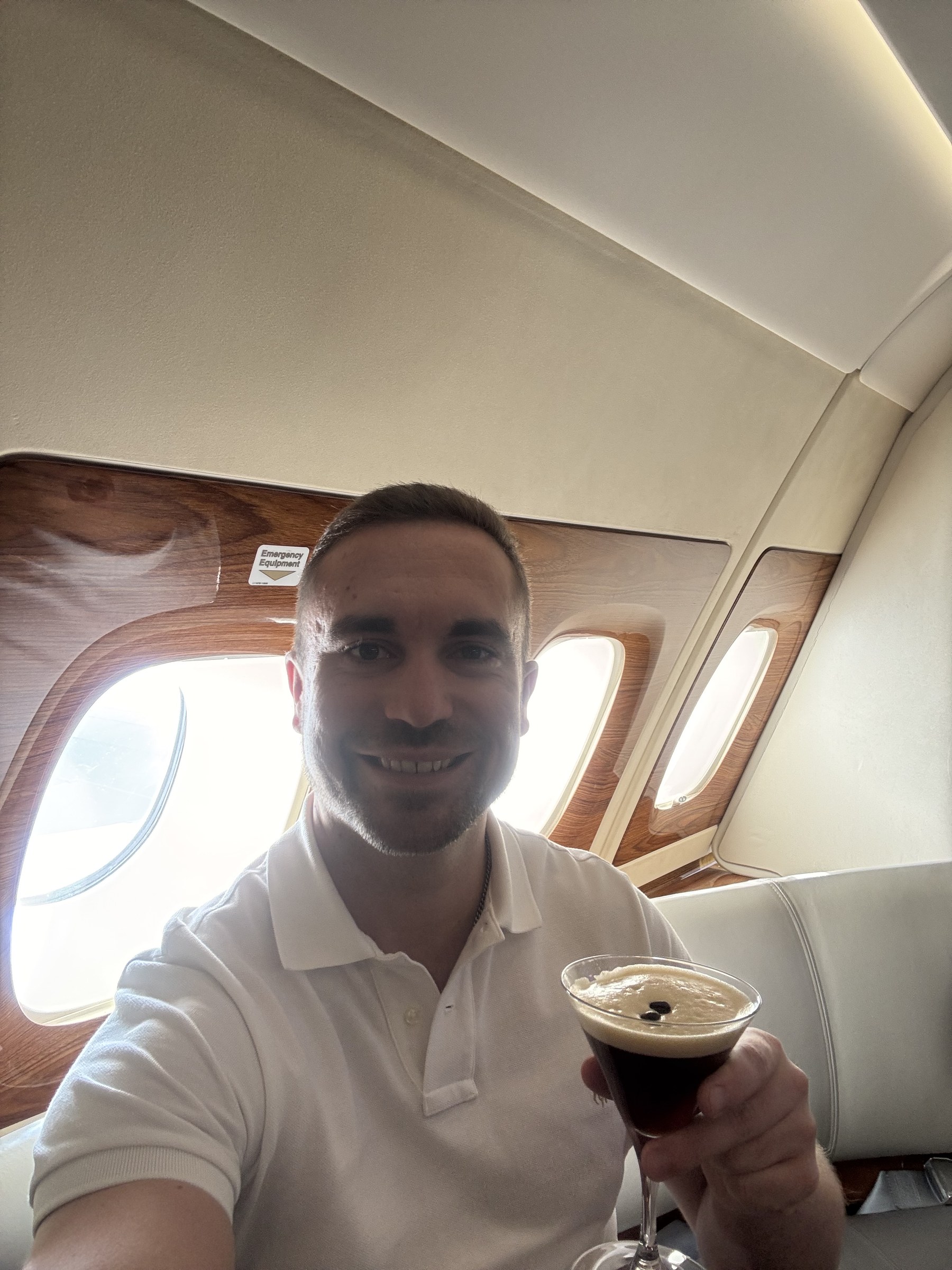 Emirates A380 · First Class